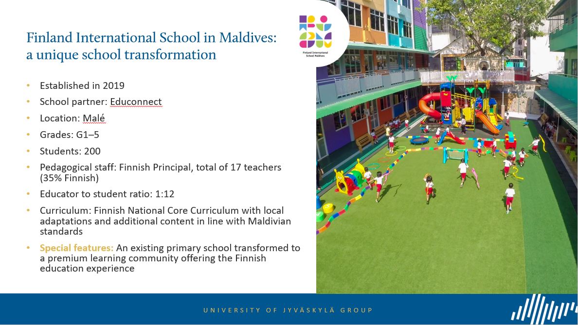 We reinvent Finland’s education system for global context